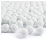 White Marbles for Vases | Glass Marbles Bulk Vase Fillers | Glass Beads for Vases, Round Marble.
