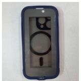 iPhone 16 Pro Case, Compatible with MagSafe, Built-in Privacy Screen Protector and Camera Protection, Anti-Spy Full Body Shockproof Clear Phone Case for 16 Pro 6.3, Blue "