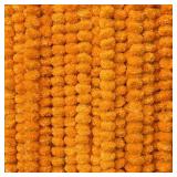 Exports 5 PC - 5 feet Marigold Garland |Indian/American Wedding Party Mantle Decoration, Faux Garlands Wedding Garland, Diwali Decoration, Spring Bush Floral! - Retail: $22