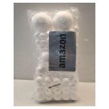 129 Pack Craft Foam Balls, 7 Sizes Including 1-4 Inches, White Polystyrene Smooth Round Balls, Foam Balls for Arts and Crafts, DIY Craft for Home, Supplies School Craft Project and Holiday Party - Ret