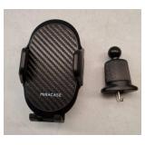 Phone Holders for Your Car with Metal Hook Clip, Air Vent Cell Phone Stand Car Mount, Universal Automobile Cradle for Garmin GPS Fit iPhone Android and All Smartphones, Dark Black - Retail: $13