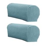 Soft Stretch Plush Armrest Cover, Armrest Covers for Chairs/Sofas, Couch Arm Covers, Furniture Protector Armchair Slipcover for Recliner, Set of 2(NOT Suitable for Leather Sofas) - Retail: $13