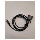 HDMI to VGA Cable 3.3FT. Aluminum Alloy Shell Nylon Braided & Gold-Plated Support 1080P/60HZ - Retail: $8