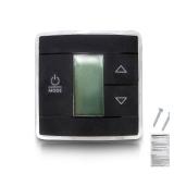 USTAR 3316250.712 RV Single Zone Wall Thermostat Compatible with Domestic RV/Camper Conditioners with Digital Temperature Display - Retail: $24