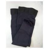 Thigh High Footless Compression Sleeves with Silicone Band for Women & Men, Firm 20-30 mmHg Graduated Support - Retail: $25