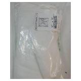 French Door Curtain Panel Linen Look Classroom Window Shade Sidelight Filtering 72 Inches White Sheer Curtains for Front Doors with Tieback, 36 Inches Wide, Sold in 1 PC - Retail: $21