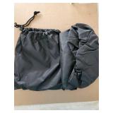 Wall-Mounted Hose Holder Cover - Fits Standard 5/8 Hoses (0-75 ft), Extends Hose & Hook Lifespan - Weatherproof Protection Against Rain, Sun & Snow - Black Cover Only - Retail: $17"