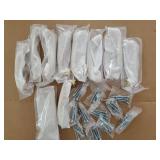 10 Pack 3-1/2 Inch(89mm) Brushed Gold Cabinet Pulls Matte Satin Gold Cabinet Handles Heavy Duty Solid Cabinet Hardware for Cupboard Drawer Pulls Dresser Handle - Retail: $40