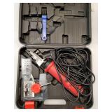 DUCKBOY Heavy Duty Clippers for Thick Coats Animals, 500W Professional Electric Shearing Machine for Horse Pony Cattle and Large Dogs Livestocks Grooming, 6 Speed & 2 Detachable Shearing Blades - Reta