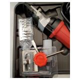 DUCKBOY Heavy Duty Clippers for Thick Coats Animals, 500W Professional Electric Shearing Machine for Horse Pony Cattle and Large Dogs Livestocks Grooming, 6 Speed & 2 Detachable Shearing Blades - Reta