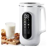 10 in 1 Nut Milk Maker, AMZCHEF 40oz Plant Milk Maker for Homemade Almond Milk, Soy Milk, Oatmeal, and Non-Dairy Beverages, BPA Free Almond Milk Maker with Delay Start, Keep Warm, Clean, Boiling - Ret