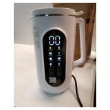 10 in 1 Nut Milk Maker, AMZCHEF 40oz Plant Milk Maker for Homemade Almond Milk, Soy Milk, Oatmeal, and Non-Dairy Beverages, BPA Free Almond Milk Maker with Delay Start, Keep Warm, Clean, Boiling - Ret