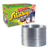 The Original Giant Slinky Walking Spring Toy, Metal Slinky, Party Favors, Fidget Toys, Easter Basket Fillers, Gifts, Presents, Kids Toys for Ages 5 Up by Just Play