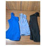 3 Piece Tank Top Bundle - Blue, Gray and Black