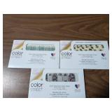 Color Street Nail Polish Strips Set of 3