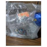 Blue Party Confetti Roll with Star Shapes