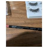 Makeup Bundle with 3D Mink Lashes and NYX Lip Pencil