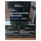 Reus Research NAD+ Nicotinamide Riboside 900mg with Resveratrol