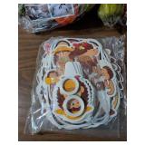 Fall Decorative Bundle with Hedgehog Stickers