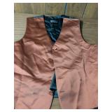 Brandon Michael XL Black & Brown Vest