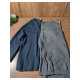 White Stag Navy and Gray Sweater Set