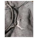 Air Jordan Grey Full Zip Hoodie