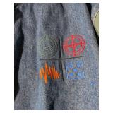 90s Cross Colours Denim Bomber Jacket XXL