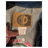 90s Cross Colours Denim Bomber Jacket XXL