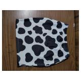 XOXO Cow Print Skirt