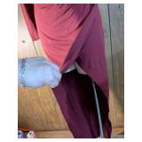 Side Split Burgundy Dress Size M