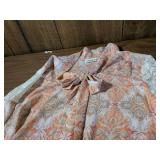 Cato Clothing Bundle - Paisley Dress and Plaid Top