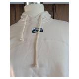 Adidas R.Y.V. White Cropped Hoodie