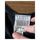 Moda International Black T-Shirt