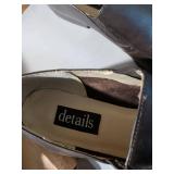 Born Details Brown Leather Boat Shoes