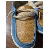 Gypsy Jazz Canvas Boat Shoes