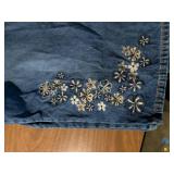 JMS Embroidered Floral Jeans