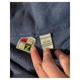 Energy Zone Navy Blue Fleece Button-Up Jacket