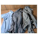 Three dress shirts