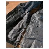 Silver Bike Leather Motorcycle Vest