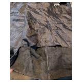 Hot Leathers Black Leather Motorcycle Chaps