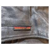 Hot Leathers Black Leather Motorcycle Chaps