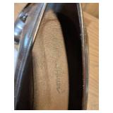 EB Black Leather Tassel Loafers Since 1920