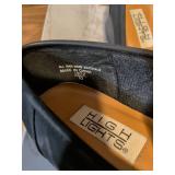 Liz Claiborne High Lights Black Penny Loafers Size 10