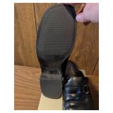 Liz Claiborne High Lights Black Penny Loafers Size 10