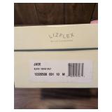 Liz Claiborne High Lights Black Penny Loafers Size 10