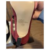 Colin Stuart Leather Pumps - Red and Black Set