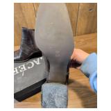 GlacÃ©e Brown Leather Chelsea Ankle Boots