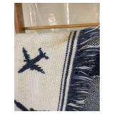 Boeing 75th Anniversary Commemorative Throw Blanket