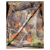 Camouflage Sherpa Lined Throw Blanket