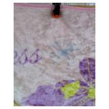 Disney Princess Pink Plush Throw Blanket